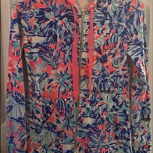 Lilly Pulitzer Larina Zip Cabana Cocktail Jacket